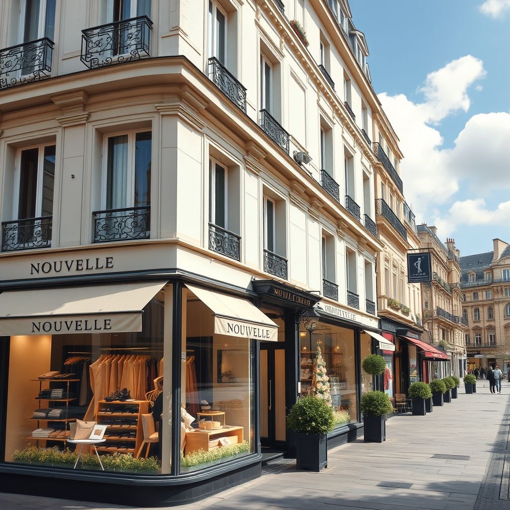 Nouvelle boutique Paris